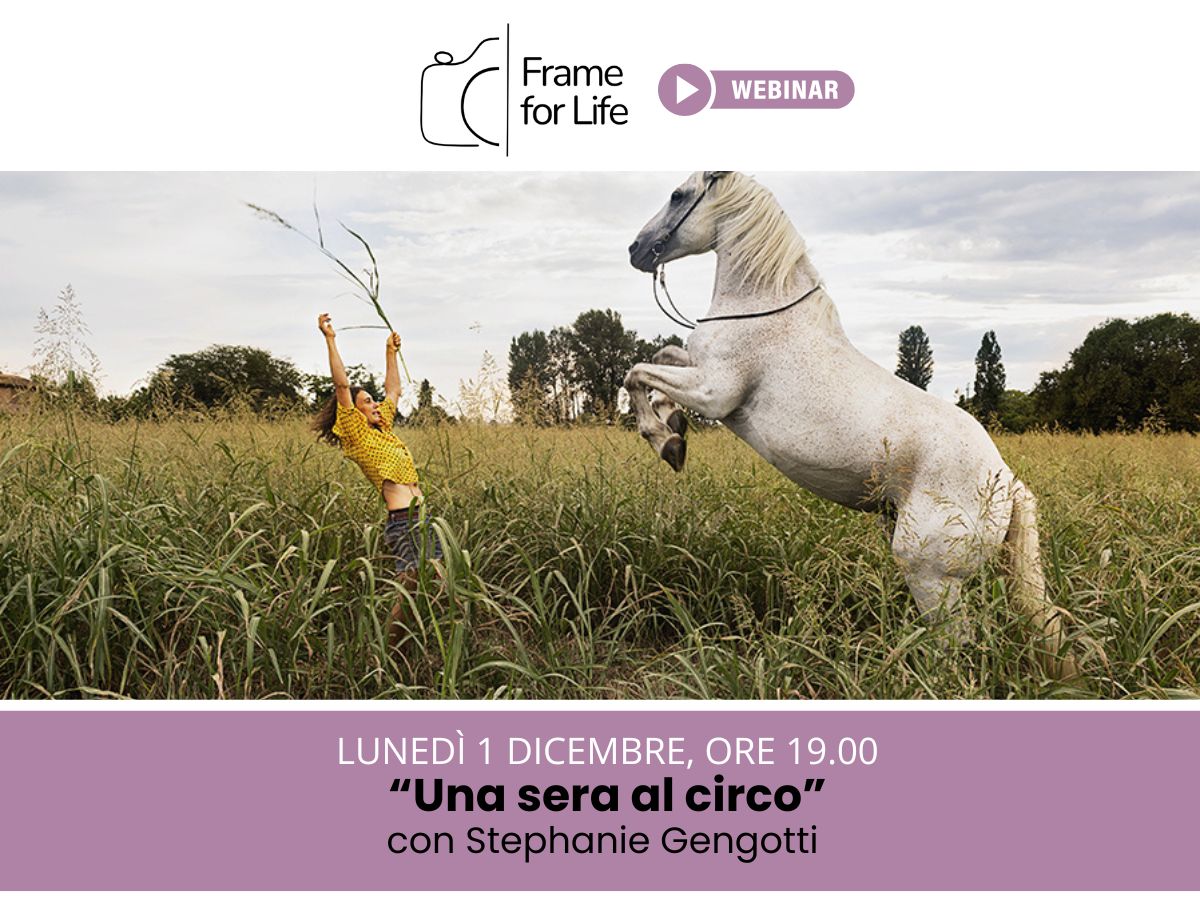Webinar Una sera al circo, con Stephanie Gengotti